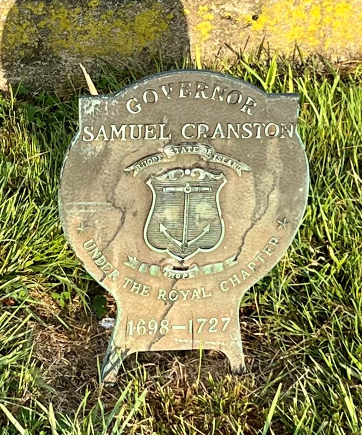 Cranston grave