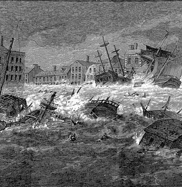 Hurricane-Great_Storm_of_1815_engraving